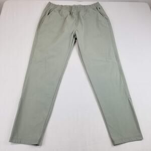 Western Rise Pants Mens XL Green Spectrum Jogger Travel Active Performance